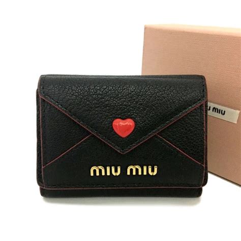 miu miu madras love|Small Madras Love wallet Black .